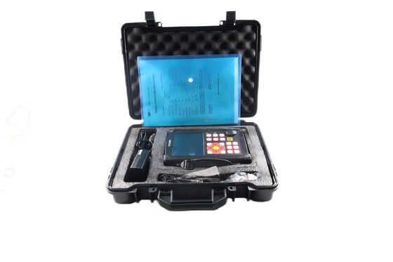 Automated display precise flaw location Curved Surface Correction feature Ultrasonic flaw detector