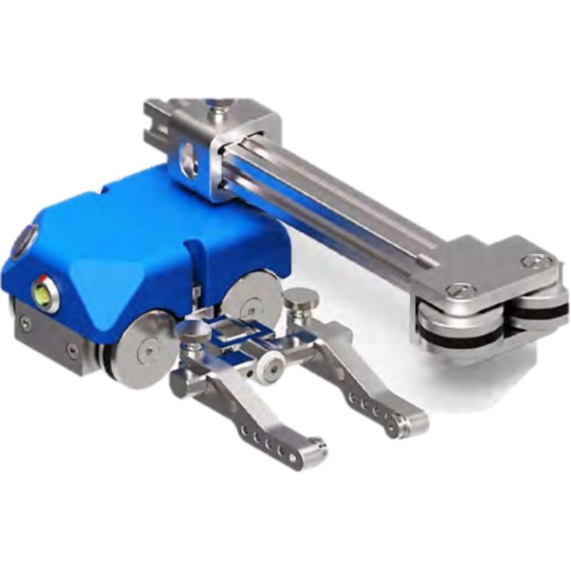 TR13 Micro Mouse Scanner Magnetic Wheel Pipeline Welding Seam Scanner with Adjustable Fork Clamp and Intelligent Step Clicker Button