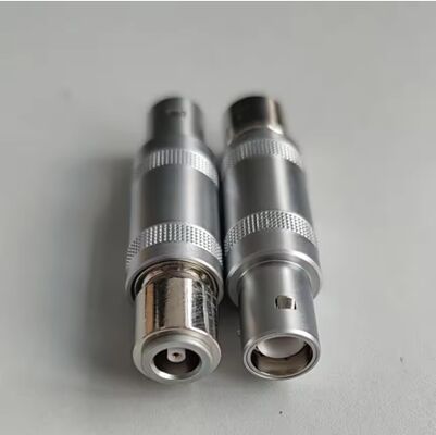 Compatible con el estilo Lemo 00 Femenino a Lemo 1 Hombre Adaptador para Panametrics, Krautkramer detector de fallas ultrasónicas
