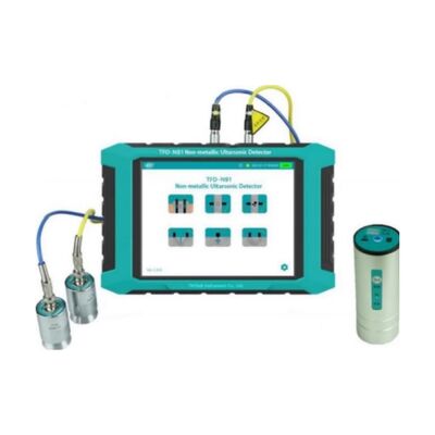TFD-N91 Tester ultrasónico no metálico con transmisión de nube inalámbrica de 10,1 pulgadas TFT LCD a color y batería de litio incorporada